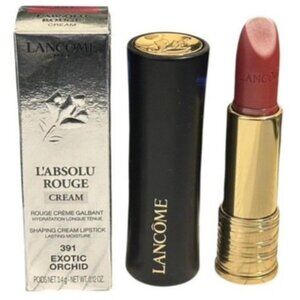 Lancome‎ L'ABSOLU ROUGE CREAM FULL SIZE LIPSTICK 391 EXOTIC ORCHID New in Box